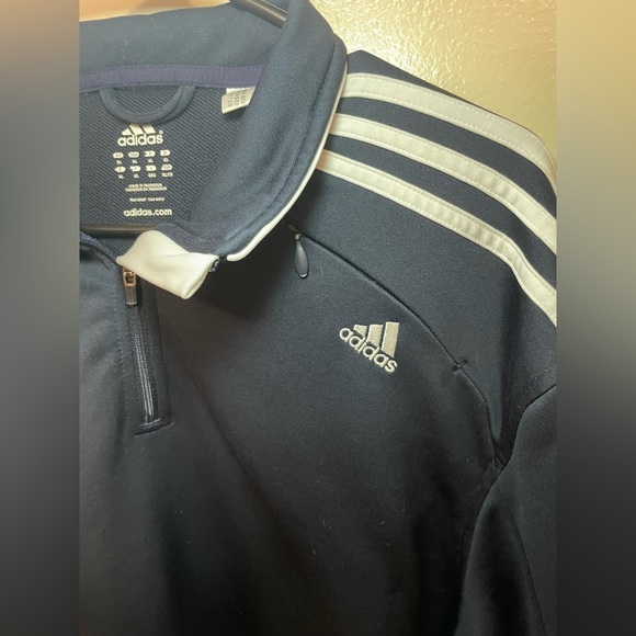 ✨Men’s Adidas Navy Blue Pullover Size XL - Picture 2 of 5
